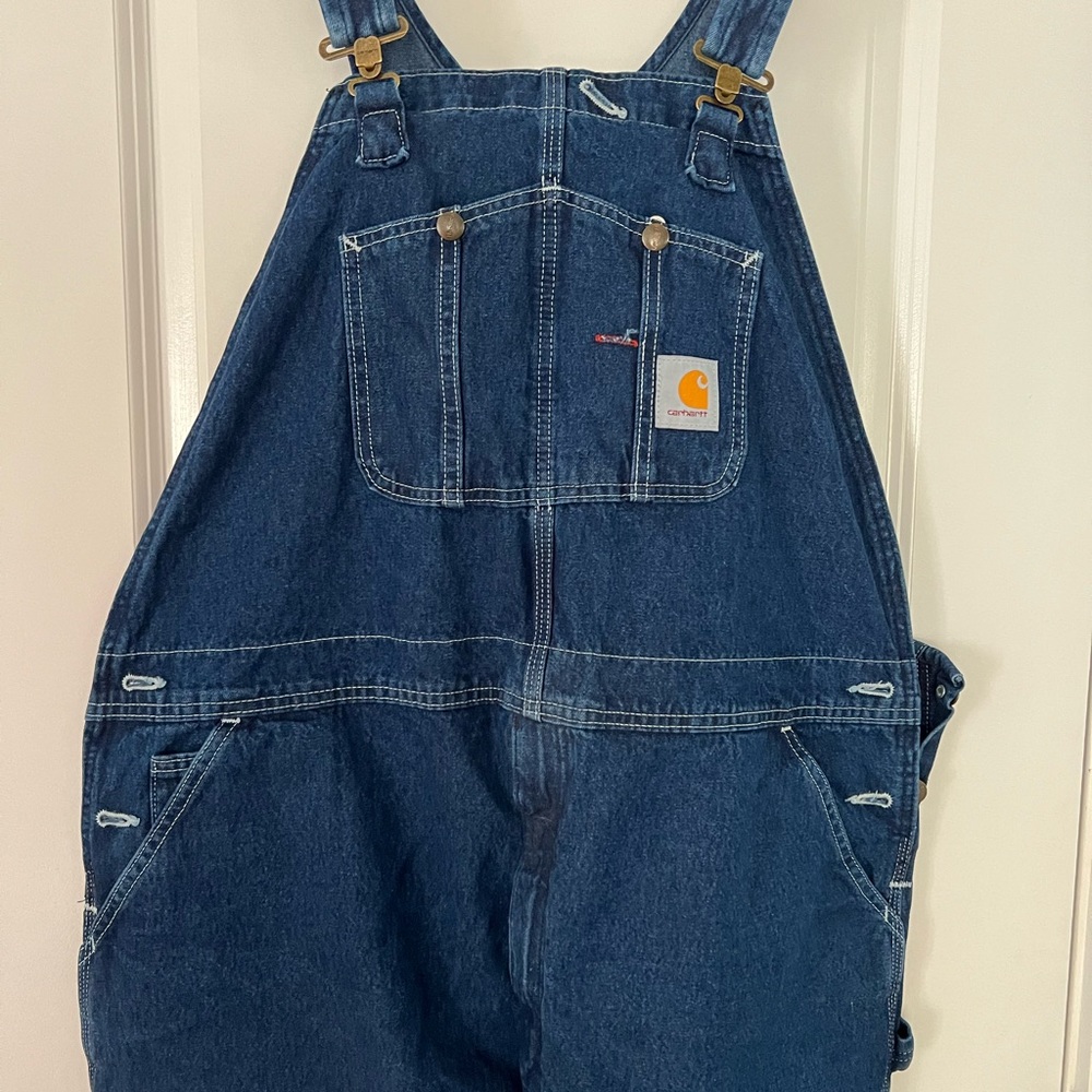 NWT Carhartt Denim Bib Overalls